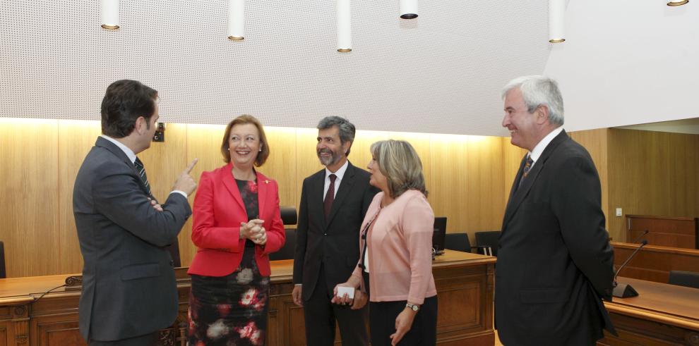 Rudi: “El Palacio de Justicia de Huesca responde a las demandas sociales y profesionales de la capital oscense”