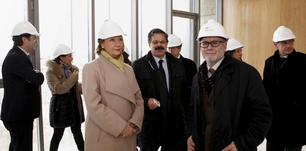 El Palacio de Justicia de Huesca ultima sus instalaciones para abrir sus puertas este 2014