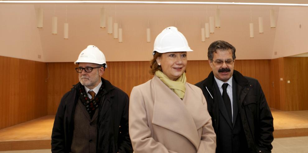 El Palacio de Justicia de Huesca ultima sus instalaciones para abrir sus puertas este 2014