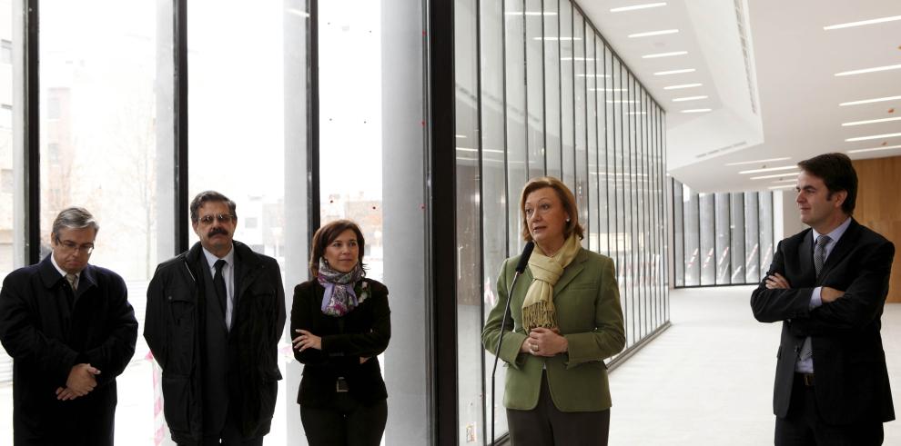 El Palacio de Justicia de Huesca ultima sus instalaciones para abrir sus puertas este 2014