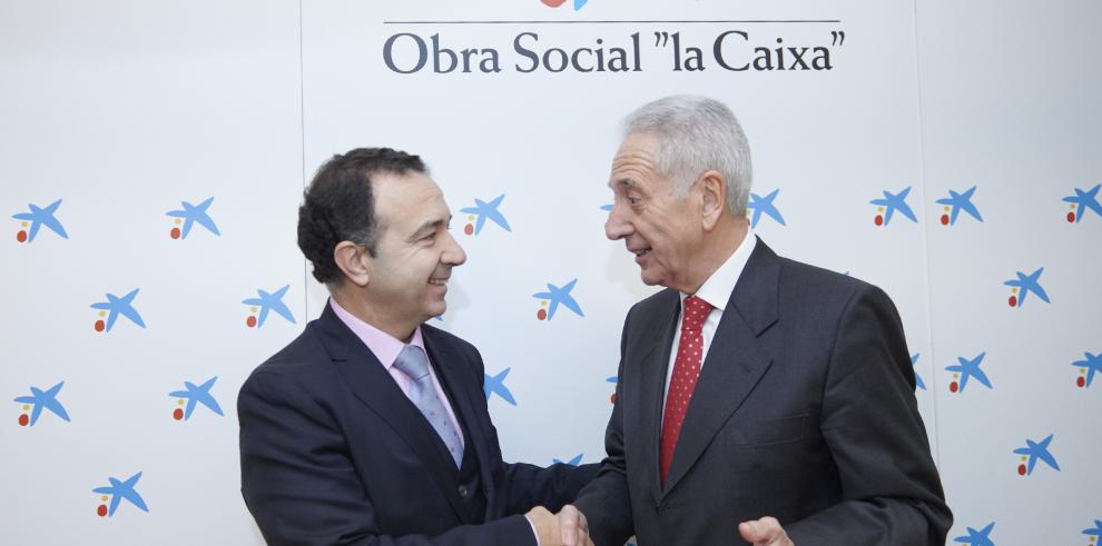 Gobierno de Aragón y la “la Caixa” mejoraran los espacios naturales  y proporcionarán empleo a 17 personas  en riesgo de exclusión social