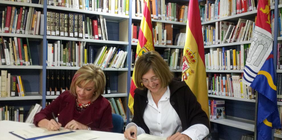 La Puebla de Alfindén, ejemplo de bibliotecas en red