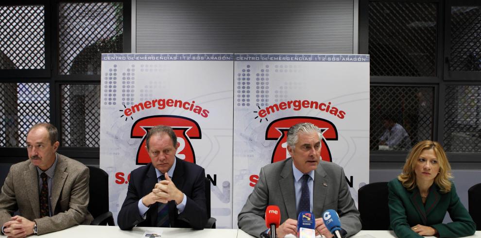 Suárez: “Reforzar la coordinación ante las emergencias es una prioridad para el Gobierno de Aragón”