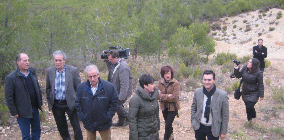 Dos cuadrillas culminan trabajos forestales y de prevención de incendios en el Bajo Aragón