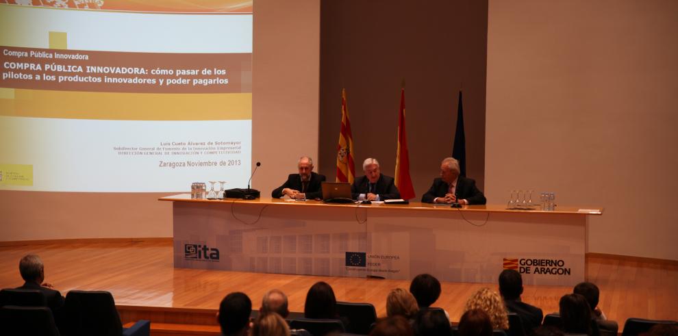 El ITA acoge la Jornada “La Compra Pública Innovadora”  y su aplicación en Aragón