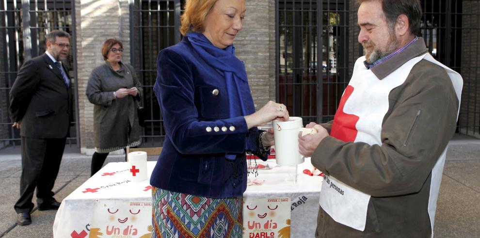 Las “Banderitas” solidarias de Cruz Roja vuelven a las calles de Zaragoza