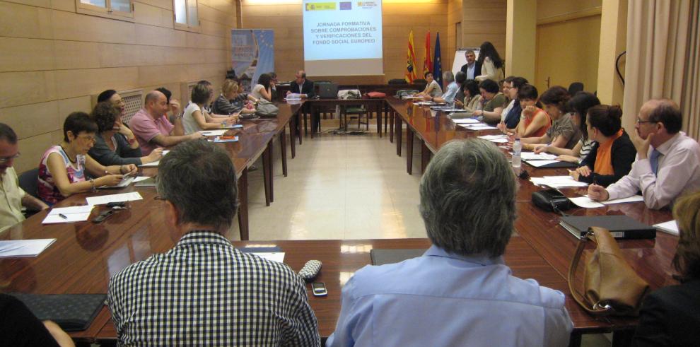 Jornada sobre el Fondo Social Europeo en Aragón