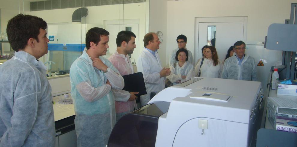 CEEI Aragón visita la empresa Certest Biotec