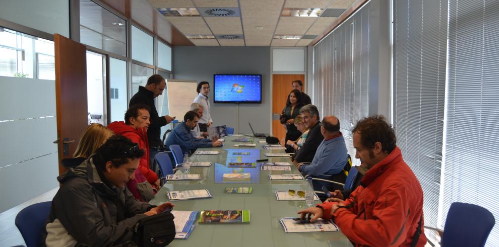 Representantes de estaciones de esquí sudamericanas visitan Walqa y los centros invernales aragoneses para conocer tecnología y modelos de negocio 