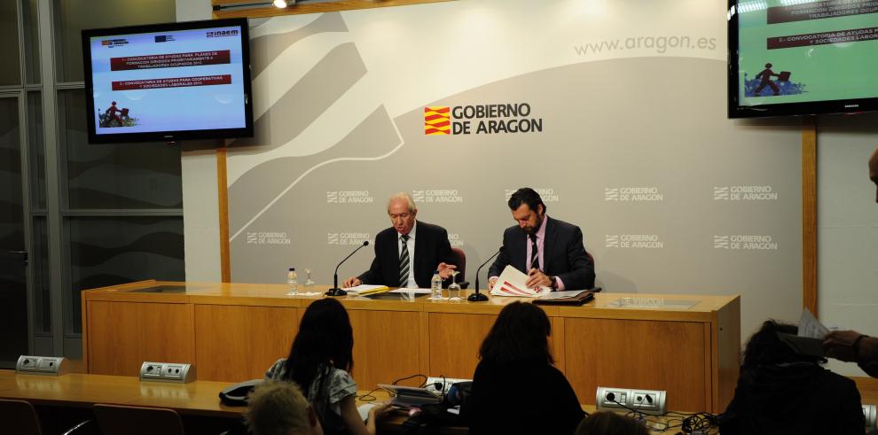 El Gobierno de Aragón destina 4,5 millones de euros a acciones formativas que beneficiarán a 10.000 trabajadores 