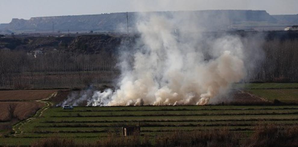 El Gobierno de Aragón refuerza el operativo de incendios para la campaña de quemas agrícolas