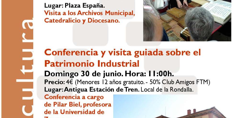 Para el mes de junio: Patrimonio Documental e Industrial 