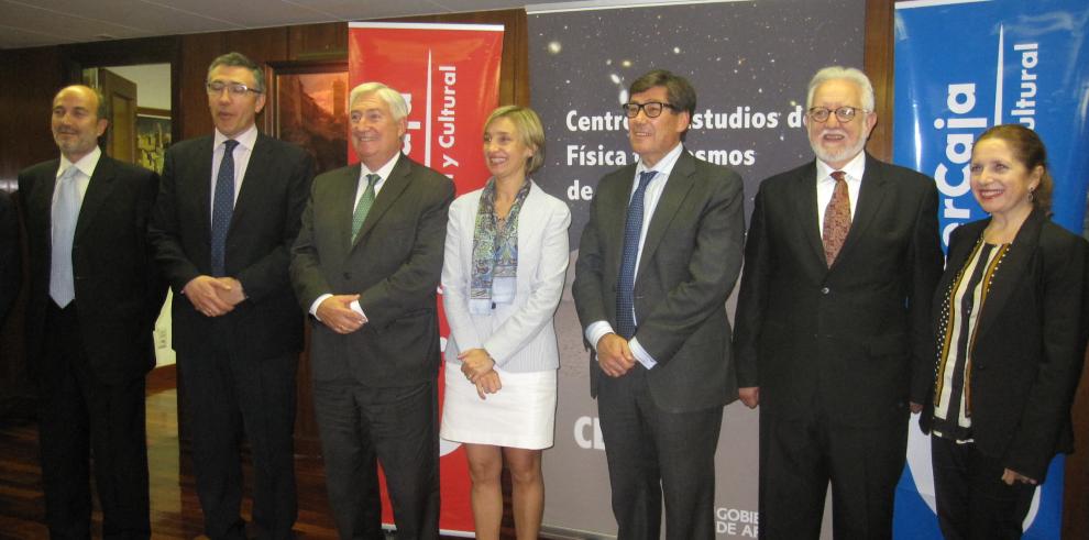 CEFCA e Ibercaja suscriben un convenio para equipar el Observatorio Astrofísico de Javalambre y formar a jóvenes investigadores