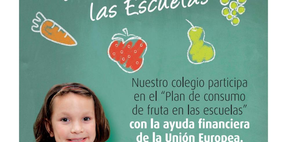 El Gobierno de Aragón inculca a los peques la importancia de una alimentación saludable