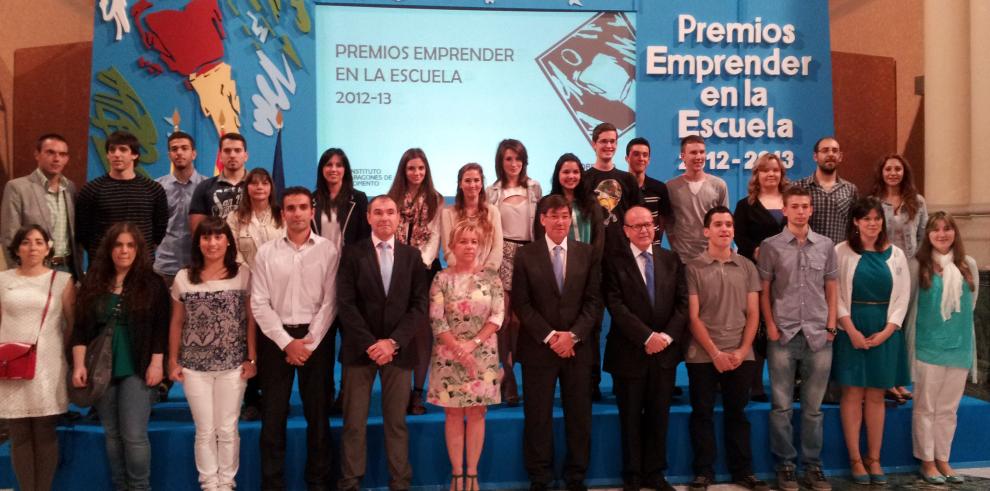 “Emprender en la escuela” entrega los premios al mejor proyecto y a la mejor idea empresarial en Aragón