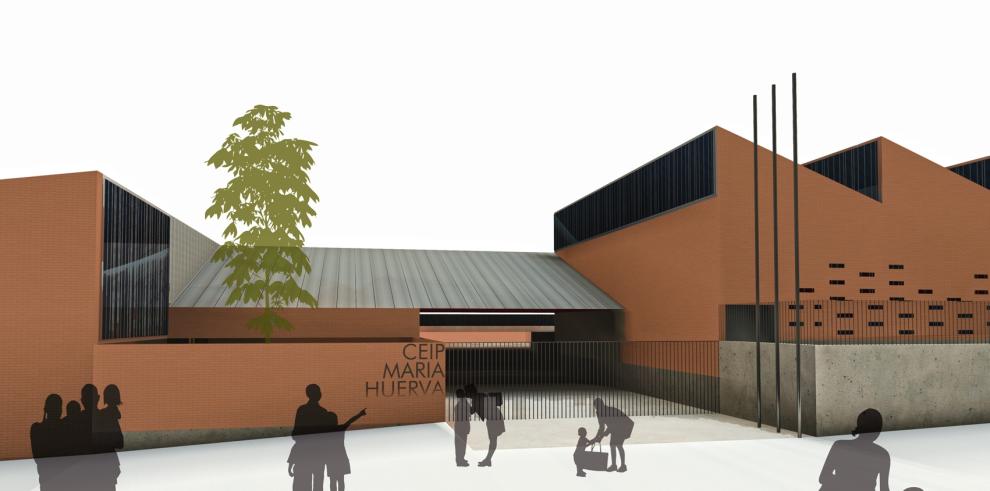 Educación licita la construcción del nuevo colegio de Primaria de María de Huerva