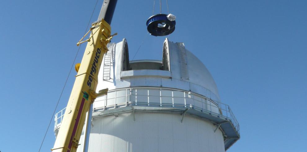 Arranca el montaje del telescopio JST/T250 en el Observatorio Astrofísico de Javalambre