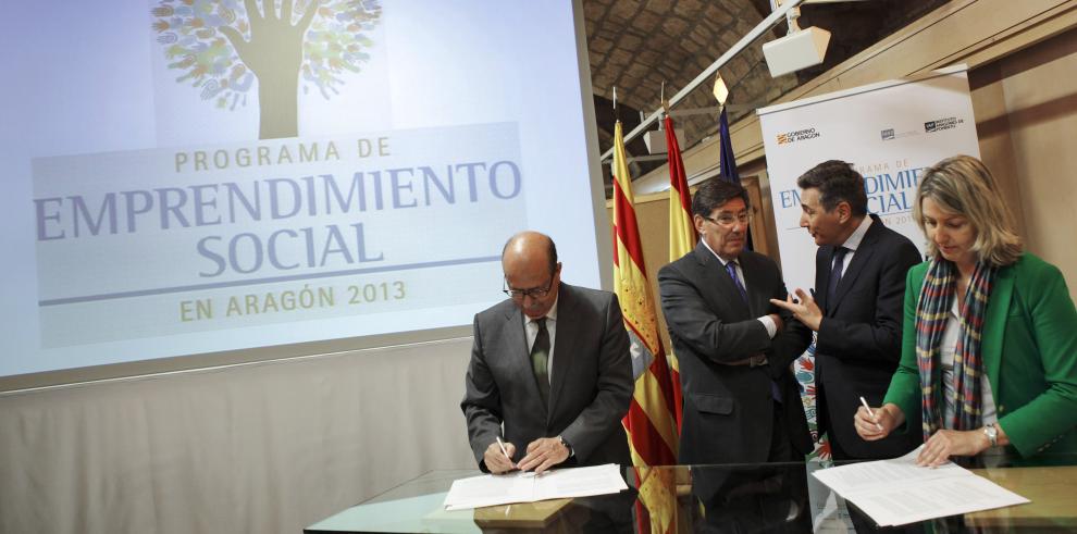 El Gobierno de Aragón pone en marcha un Programa de Emprendimiento Social