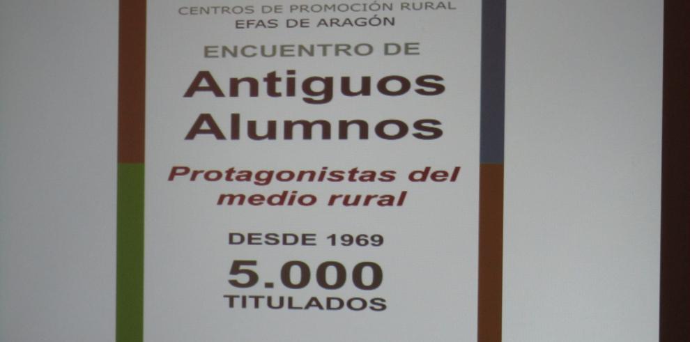 Inaugurado el III Encuentro de Antiguos Alumnos de las Escuelas Familiares Agrarias de Aragón