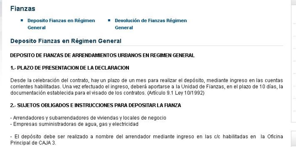El Gobierno de Aragón agiliza la tramitación para el depósito de la fianza de alquileres 
