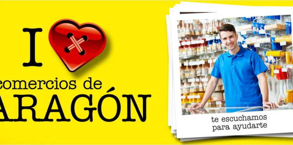 En marcha la campaña “I love comercios de Aragón”