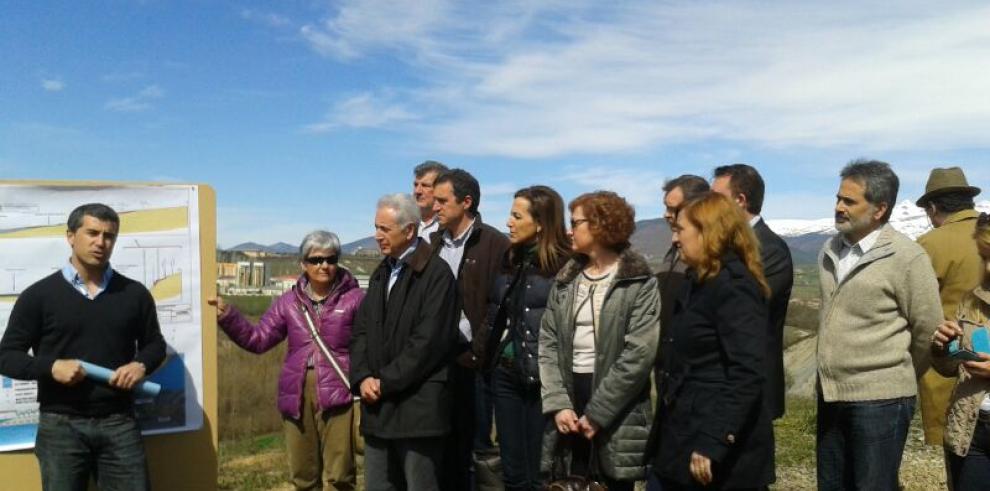 Avanzan los trabajos de control de aguas y descontaminación de suelos en el entorno de Sabiñánigo