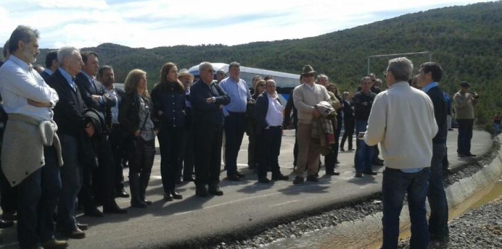 Avanzan los trabajos de control de aguas y descontaminación de suelos en el entorno de Sabiñánigo