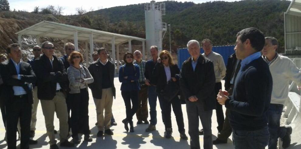 Avanzan los trabajos de control de aguas y descontaminación de suelos en el entorno de Sabiñánigo