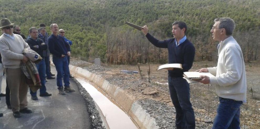 Avanzan los trabajos de control de aguas y descontaminación de suelos en el entorno de Sabiñánigo