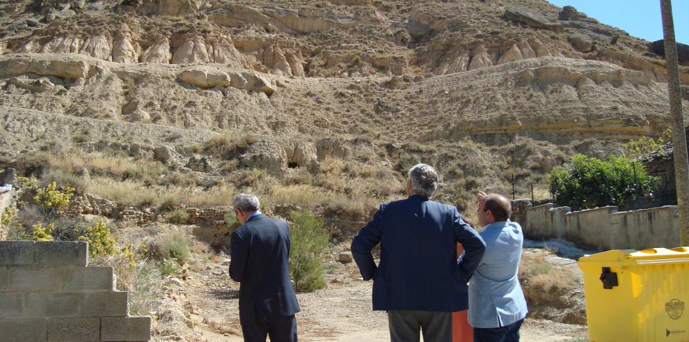 14.500 euros para evitar el desprendimiento de rocas en Peralta de Alcofea