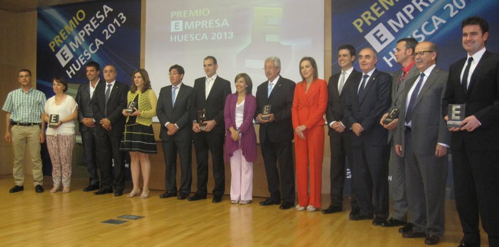 La empresa fragatina Panadería-Pastelería Menal, Premio Empresa Huesca 2013