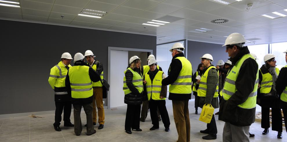 La Ciudad de la Justicia ultima sus instalaciones para acoger todos los servicios judiciales de Zaragoza