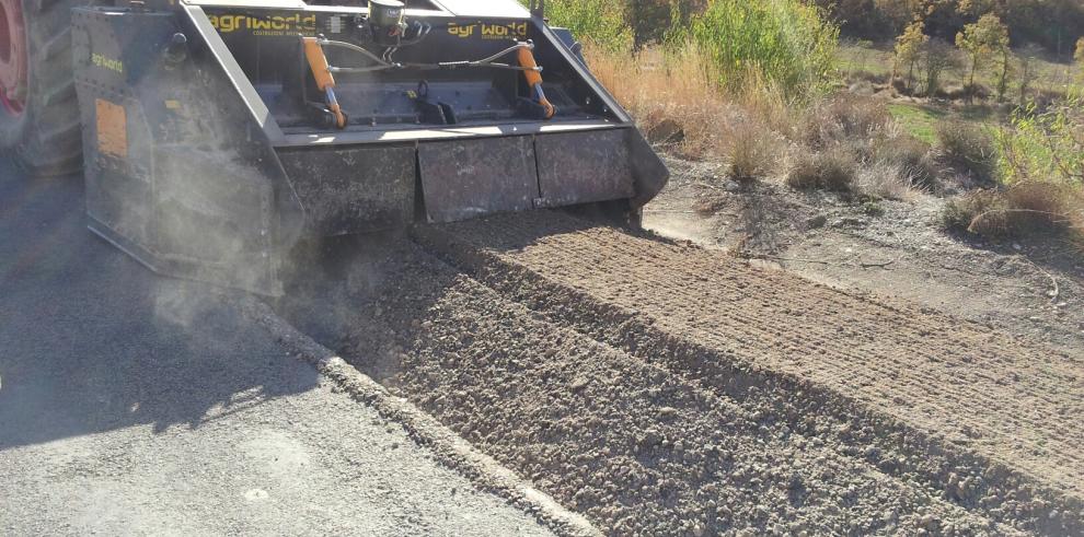 Obras Públicas, a través del  Plan Impulso, mejora el estado de la carretera A-2511 en la Comarca del Jiloca