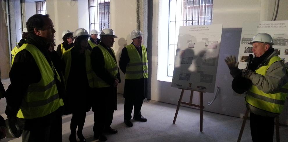 El Gobierno de Aragón invierte 1,4 millones de euros en el Palacio de Pujadas de Calatayud
