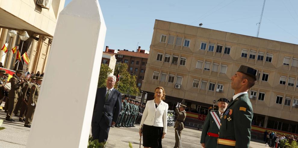 Rudi reconoce la entrega, el valor y la rectitud de la Guardia Civil en el día de su patrona, la Virgen del Pilar