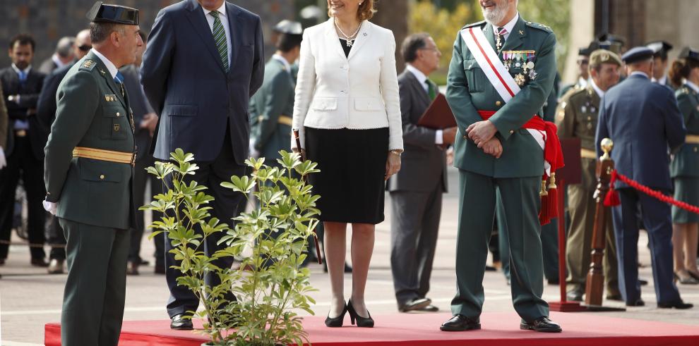 Rudi reconoce la entrega, el valor y la rectitud de la Guardia Civil en el día de su patrona, la Virgen del Pilar