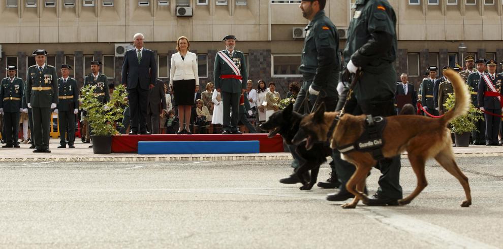 Rudi reconoce la entrega, el valor y la rectitud de la Guardia Civil en el día de su patrona, la Virgen del Pilar