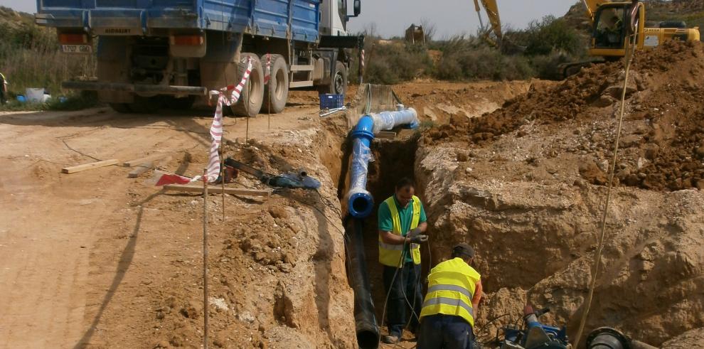 SARGA comienza las obras de modernización en regadío de más de 2500 hectáreas 