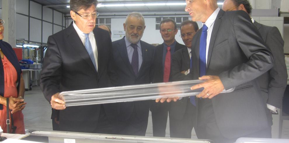ZALUX inaugura sus nuevas  instalaciones en Alhama de Aragón 