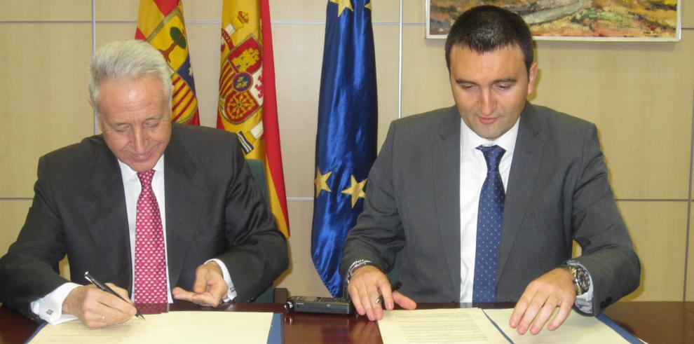 Gobierno de Aragón y “la Caixa” mejorarán el medio natural y proporcionarán empleo a 25 personas en riesgo de exclusión 