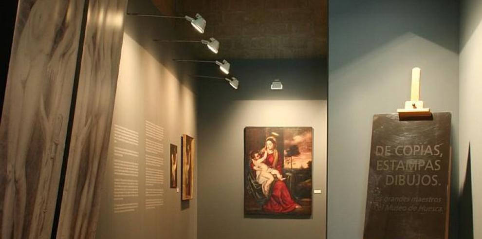 Los grandes maestros en el Museo de Huesca a través de copias y dibujos