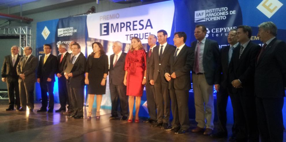 Jamones Albarracín recibe el Premio Empresa Teruel 2013
