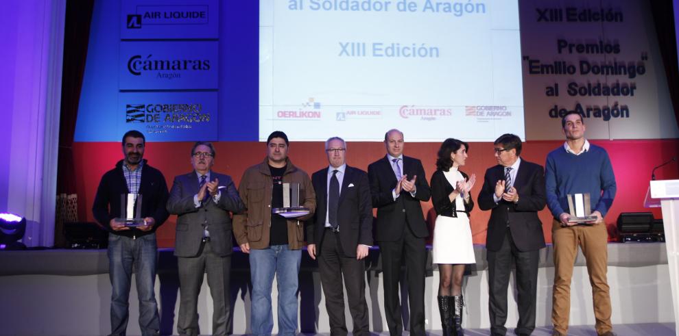 Los Premios Emilio Domingo al Soldador de Aragón llevan 13 años difundiendo la importancia de este oficio