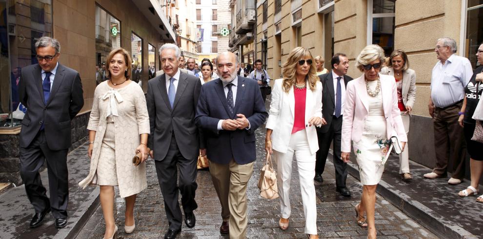 Modesto Lobón ha inaugurado la XXXI Feria de Muestras de Calatayud