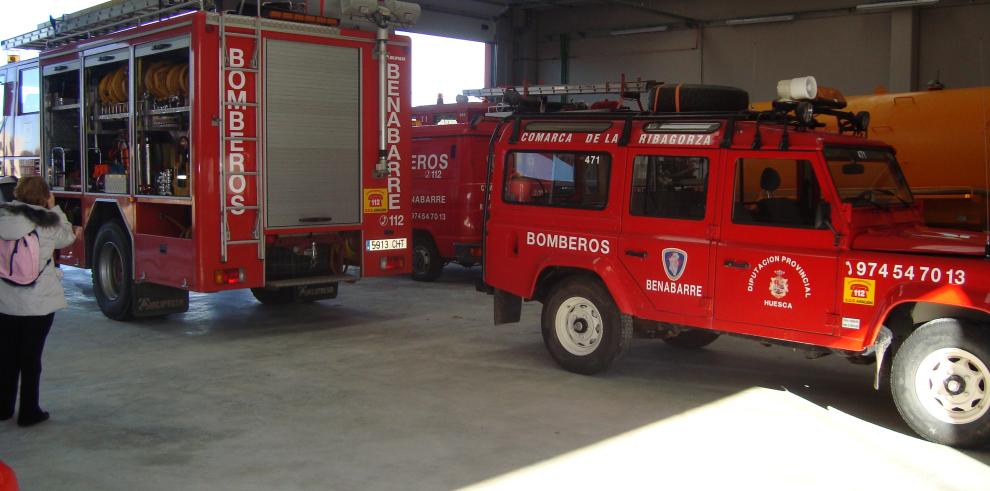 La Ribagorza cuenta con un nuevo Parque de Bomberos en Benabarre