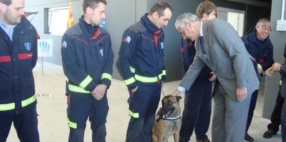 La Ribagorza cuenta con un nuevo Parque de Bomberos en Benabarre