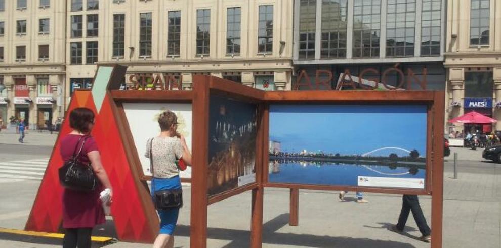 Aragón muestra todo su potencial turístico en la ciudad flamenca de Gante