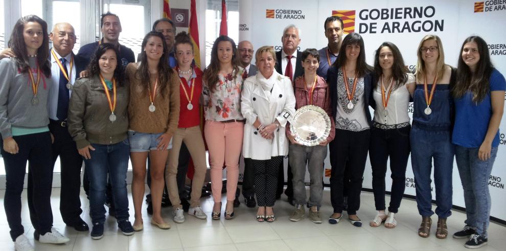 Serrat felicita al Prainsa Zaragoza, subcampeón de la Copa de la Reina