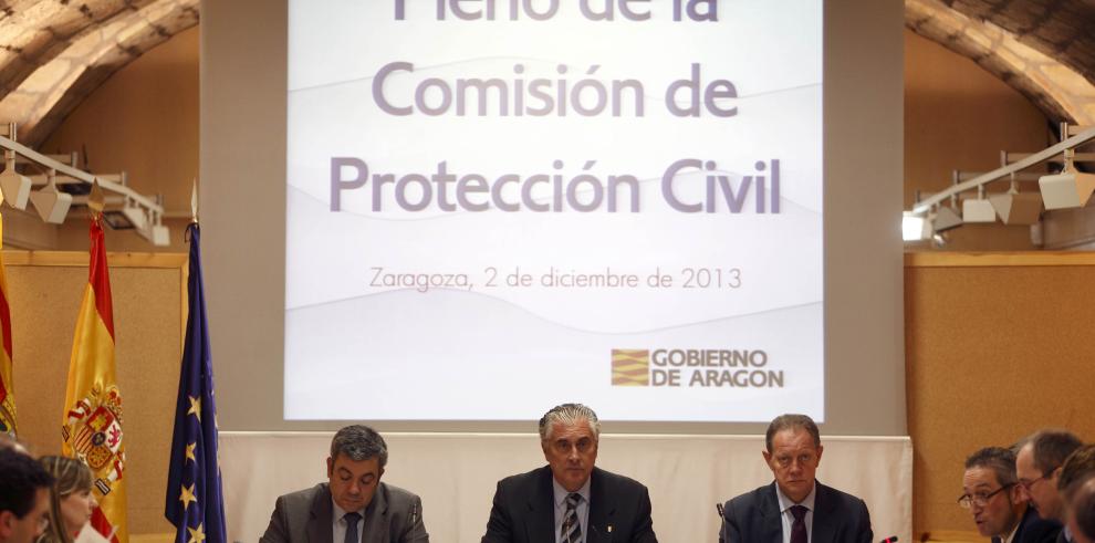 La Comisión de Protección Civil homologa los Planes de cuatro comarcas y un municipio