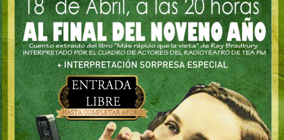 El radioteatro en vivo vuelve a Zaragoza de la mano de TEA FM, emisora del Centro de Tecnologías Avanzadas